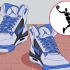 Vestindo air jordans