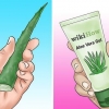 Usando aloe vera para acne