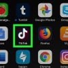 Entre em contato com o tiktok