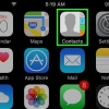 Excluir contatos do iphone