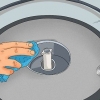 Limpando o ralo de uma máquina de lavar louça