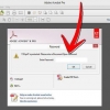 Restrição de um arquivo pdf protegido