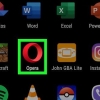 Ative a vpn integrada para o navegador opera