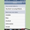 Alterar o tamanho da fonte no whatsapp
