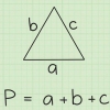 Calculando o perímetro de um triângulo