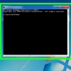 Executando o prompt de comando em tela cheia