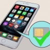 Removendo o cartão sim de um iphone