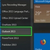 Usando os botões de votação no outlook