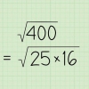 Calcular a raiz quadrada de um número sem calculadora