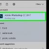 Importar uma imagem para o photoshop