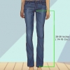 Vestindo um bootcutjeans