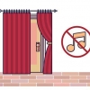 Insonorização de uma porta