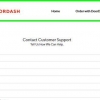 Excluir uma conta doordash