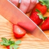 Fazendo um smoothie de morango simples