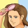 Fazendo um corte de cabelo emo