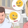 Iniciar uma conversa com novos amigos