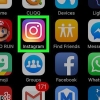 Excluir uma conta do instagram