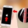 Usando um iphone
