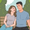 Mostre a um garoto que você quer beijar