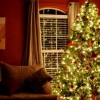 Decore uma árvore de natal com estilo