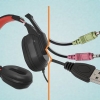 Conectando fones de ouvido a um pc