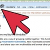 Crie um multireddit no reddit
