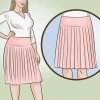 Use uma saia plissada