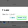 Abrindo um arquivo psd em um android