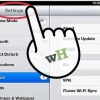 Faça backup do seu ipad