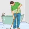 Preparando um banho romântico