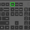 Tirar uma captura de tela em um computador hp