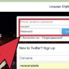 Excluir uma conta do twitter