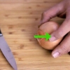 Cortando uma cebola