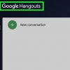 Enviar um convite para o google hangouts