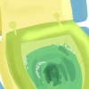 Desobstruir um vaso sanitário quando você deu a descarga de um rolo de papel higiênico