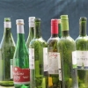 Fazendo um sino de vento com garrafas de vinho