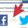 Vincular o facebook ao twitter