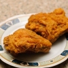 Reaquecendo o frango frito