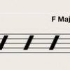 Tocando acordes de guitarra