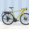 Transporte de mercadorias de bicicleta