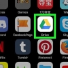 Adicionar o aplicativo google drive to files no iphone ou ipad