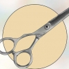 Para afinar o cabelo