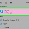Convidar alguém para o skype
