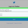Entrar no twitter