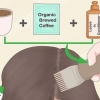 Tingir o cabelo com chá, café e ervas