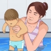 Ensine seu filho a nadar