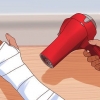 Você coça quando está coçando sob o gesso