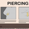 Convença seus pais a colocar um piercing