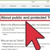 Tornando sua conta do twitter privada