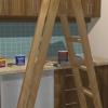 Retoque de armários de cozinha